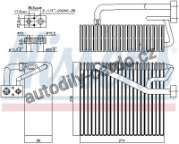 Výparník NISSENS 92211