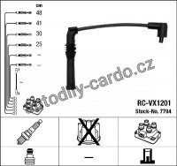 Sada kabelů pro zapalování NGK RC-VX1201