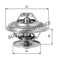 Termostat GATES (GT TH01975G1) - MERCEDES-BENZ