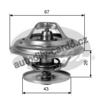 Termostat GATES (GT TH01991G1) - MERCEDES-BENZ, VOLVO