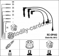 Sada kabelů pro zapalování NGK RC-OP442 - OPEL