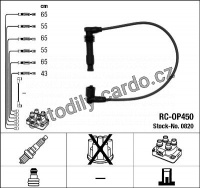 Sada kabelů pro zapalování NGK RC-OP450 - OPEL