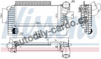 Chladič turba NISSENS 96251