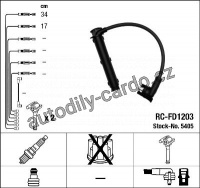 Sada kabelů pro zapalování NGK RC-FD1203 - FORD