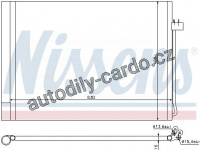 Chladič klimatizace NISSENS 940058