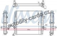 Chladič motoru NISSENS 65323
