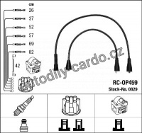Sada kabelů pro zapalování NGK RC-OP459 - OPEL
