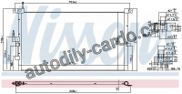 Chladič klimatizace NISSENS 94718