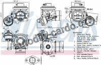 EGR Ventil NISSENS 98303 