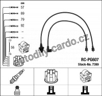 Sada kabelů pro zapalování NGK RC-PG607 - PEUGEOT