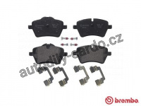 Sada brzdových destiček BREMBO P06086 - MINI