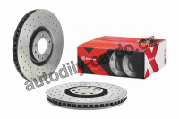 Brzdový kotouč BREMBO 09.A829.1X - PEUGEOT