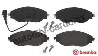 Sada brzdových destiček BREMBO P85144