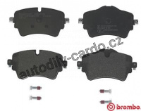 Sada brzdových destiček BREMBO P06092 - BMW, MINI