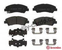 Sada brzdových destiček BREMBO P30076 - HYUNDAI