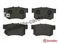 Sada brzdových destiček BREMBO P28022 - ACURA, HONDA