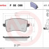 Sada brzdových destiček BREMBO P85099 - AUDI