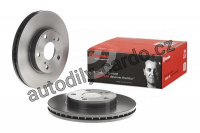 Brzdový kotouč BREMBO 09.A865.11 - TOYOTA