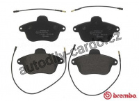 Sada brzdových destiček BREMBO P61046 - CITROËN