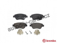 Sada brzdových destiček BREMBO P59081 - OPEL