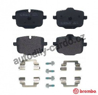 Sada brzdových destiček BREMBO P06101 - BMW