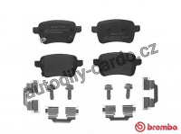 Sada brzdových destiček BREMBO P59086 - OPEL