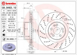 Brzdový kotouč BREMBO 09.9463.10 - MERCEDES-BENZ