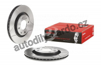 Brzdový kotouč BREMBO MAX 09.8695.75 - CITROËN, PEUGEOT