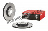 Brzdový kotouč BREMBO 09.C391.21 - ABARTH, FIAT, MAZDA