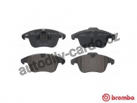 Sada brzdových destiček BREMBO P61117 - CITROËN, DS, PEUGEOT