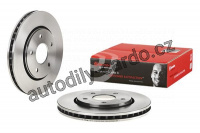 Brzdový kotouč BREMBO 09.N124.10 - CHRYSLER, FIAT