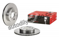 Brzdový kotouč BREMBO 09.5536.20 - TOYOTA