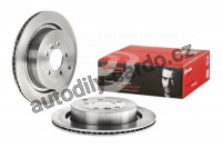 Brzdový kotouč BREMBO 09.8876.30 - LAND ROVER