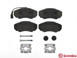 Sada brzdových destiček BREMBO P23091 - CITROËN, FIAT, PEUGEOT