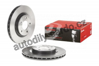 Brzdový kotouč BREMBO 09.A637.11 - CHRYSLER, DODGE, JEEP, LANCIA