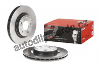 Brzdový kotouč BREMBO 09.A637.21 - CITROËN, MITSUBISHI, PEUGEOT