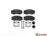 Sada brzdových destiček BREMBO P23093 - CITROËN, FIAT, PEUGEOT