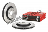 Brzdový kotouč BREMBO 09.N212.11 - JEEP