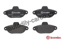 Sada brzdových destiček BREMBO P23096 - FIAT