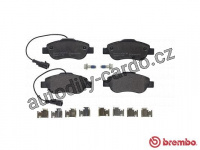 Sada brzdových destiček BREMBO P24150 - FIAT, FORD