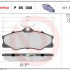 Sada brzdových destiček BREMBO P85008 - VW