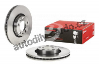 Brzdový kotouč BREMBO 09.5574.10 - CITROËN