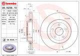 Brzdový kotouč BREMBO 09.N236.11 - JEEP