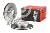 Brzdový kotouč BREMBO 09.8932.10 - CITROËN, FIAT, PEUGEOT