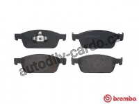 Sada brzdových destiček BREMBO P24157 - FORD