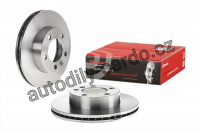 Brzdový kotouč BREMBO 09.B633.10 - NISSAN, OPEL, RENAULT