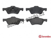 Sada brzdových destiček BREMBO P24159 - FORD, MAZDA