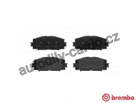 Sada brzdových destiček BREMBO P83086 - DAIHATSU, TOYOTA