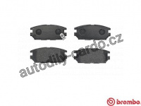 Sada brzdových destiček BREMBO P54025 - MITSUBISHI