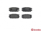 Sada brzdových destiček BREMBO P54025 - MITSUBISHI